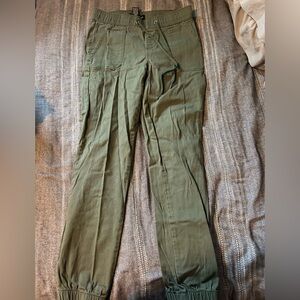 Olive Green Jogger Pants